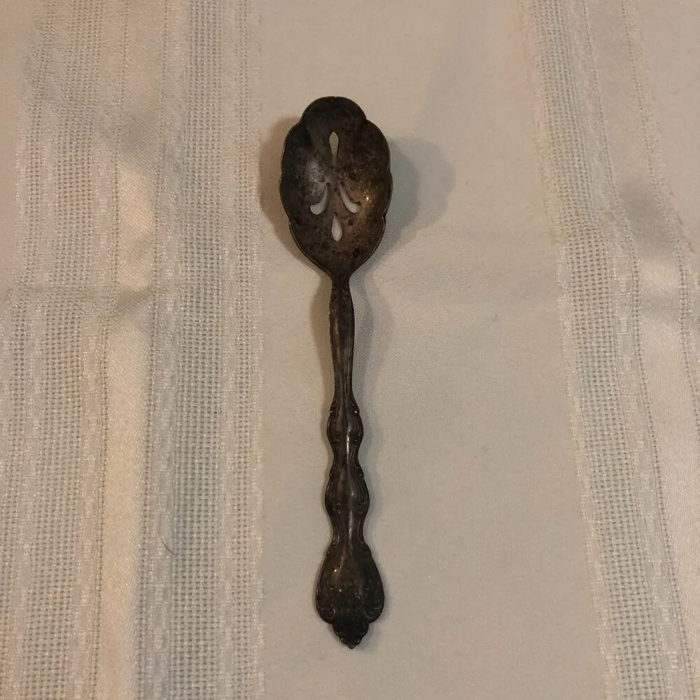 Vintage Silverplate Serving Spoon
